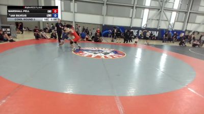 132 lbs Cons. Round 4 - Marshall Pell, Cashmere Wrestling Club vs Ian Silveus, Lake Stevens Wrestling Club