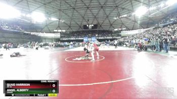 4A 150 lbs Cons. Round 1 - Quaid Harrison, Mt. Si vs Angel Alberty, Camas