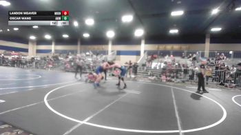 190 lbs Consi Of 16 #2 - Landon Weaver, Mountain Lion WC vs Oscar Wang, Animal House