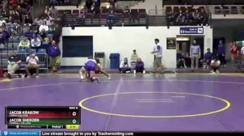 174 lbs Quarterfinal - Jacob Sherzer, Cornell College vs Jacob Krakow, Loras College