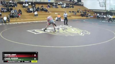 133 lbs Round 1 (6 Team) - Wayne Joint, Minot State (N.D.) vs Chase Hanson, Southwest Minnesota State
