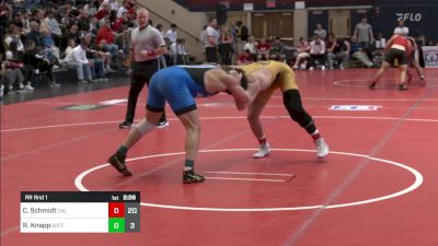 174 lbs Rr Rnd 1 - Carter Schmidt, Cal Baptist vs Rafael Knapp, Buffalo