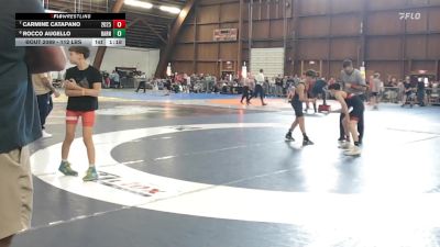 112 lbs Rr Rnd 2 - Carmine Catapano, 2025 War At Shore Champion vs Rocco Augello, Barn Brothers