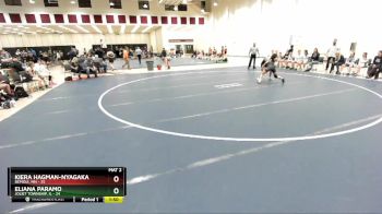 114 lbs Semis & 1st Wrestleback (8 Team) - Kiera Hagman-Nyagaka, Bemidji, MN vs Eliana Paramo, Joliet Township, IL