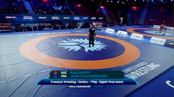 79 kg 1/8 Final - Bolat Sakayev, Kazakhstan vs Jordan Burroughs, United States