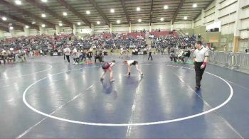 105 lbs Cons. Semi - Jadyn Graham, Jackson Bronc Wrestling Club vs Taylor Drake, Kuna Klub