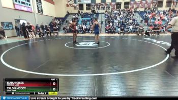 145 lbs 3rd Place Match - Isaiah Giles, Medical Lake vs Talon McCoy, Deer Park
