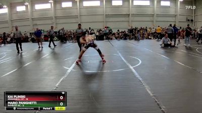 120 lbs Round 4 (6 Team) - Kai Plinski, Dragonball GT vs Mario Panighetti, Rambler WC