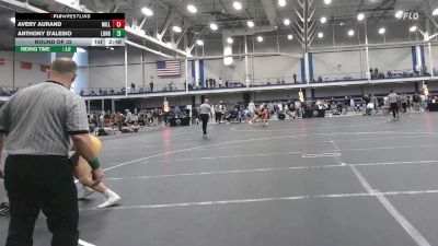 184 lbs Round Of 32 - Avery Aurand, Millersville - UnAttached vs Anthony D'Alesio, Long Island
