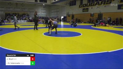 153 lbs Round Of 64 - Jhmai Boyd, Basic (NV) vs Niko Valenzuela, Fountain Valley