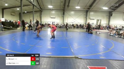 170 lbs Rr Rnd 2 - Laderrick Brown, The Storm Wrestling Center vs Jayden Barrios, Level Up Wrestling Center
