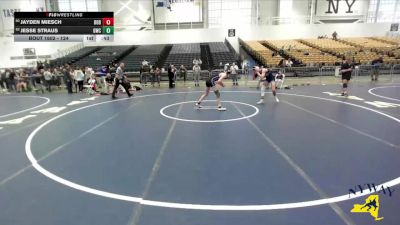124 lbs Cons. Semi - Jayden Miesch, Club Not Listed vs Jesse Straus, GPS Wrestling Club