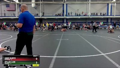 80 lbs Finals (2 Team) - Dylan Luik, Kraken vs Jake Kurtz, Rampage