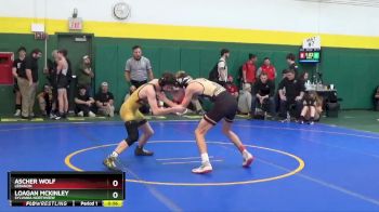 113 lbs Cons. Round 2 - Ascher Wolf, Lebanon vs Loagan McKinley, Sylvania Northview