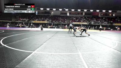 157 lbs Consi Of 16 #2 - Dimetrus Wince, Apprentice vs Jack Dean, Connecticut