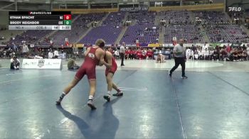 133 lbs Round 1 (16 Team) - Ethan Spacht, North Central vs Brody Neighbor, Coe