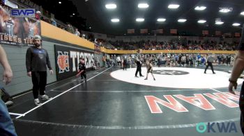 60 lbs Round Of 16 - Jace Turner, Woodward Youth Wrestling vs Steven Manship, Harrah Little League Wrestling