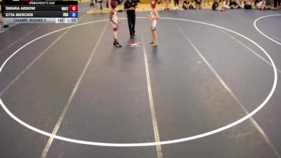 Champ. Round 3 - Smara Addow, Wayzata vs Etta Mercier, Summit Wrestling Academy