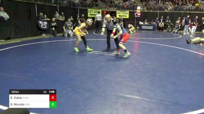 105 lbs Round Of 32 - Sebastian Zubia, Chambersburg vs Griffin Murcko, Pine-Richland