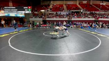 144 lbs Round 2 - Rr2 - Jace Mathenia, Canyon vs Maddox Meinert, New Braunfels Long Creek