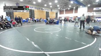 150 lbs Cons. Round 1 - Santiago Camacho, Otay Ranch vs Carter Felix, Northview