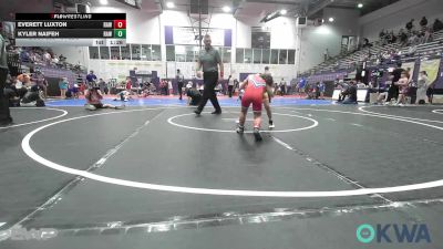 64 lbs Semifinal - Everett Luxton, Raw Wrestling Club vs Kyler Naifeh, Raw Wrestling Club
