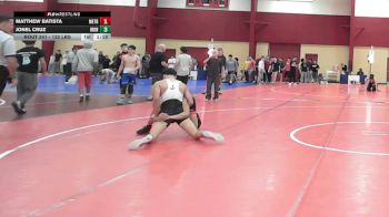 132 lbs Consi Of 8 #2 - Matthew Batista, Metro West United vs Jonel Cruz, Iron Faith Wrestling