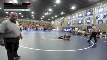 150 lbs Finals (4 Team) - Pistol Lopez, Central vs Aldo Rodriguez, Woodlake