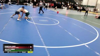 157 lbs Cons. Round 7 - Marcus Caro, Colorado School Of Mines vs Royce Uhrig, Adams State