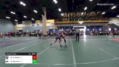 170 lbs Quarterfinal - Maile Ka-ahanui, Liberty (W) vs Savanna Barroso, Ottawa - Arizona (W)