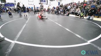 67 lbs Semifinal - Creed Bruens, Carl Albert vs Camden Cloyd, Noble Takedown Club