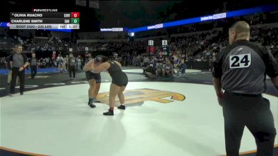 235 lbs Semifinal - Olivia Ruacho, Central (CS) vs Charlene Smith, San Dimas (SS)