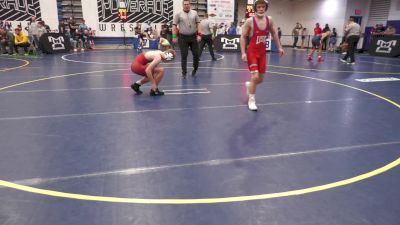 132 lbs Round Of 16 - Logan Hartzell, Warhawks vs TJ Cutler, Eagle W.C.