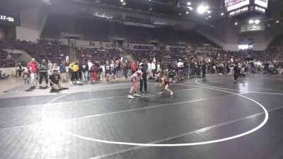 79 lbs Champ. Round 5 - JJ Glennon, Montana vs Jaxi Downing, Valley Elite Wrestling