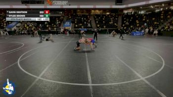 157 lbs 9th Place Match - Rylee Brown, Fort Dodge vs Gavin Knutson, Decorah