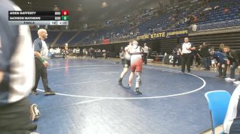150 lbs Final - Aiden Rafferty, Brookville vs Jackson Mathews, Burrell