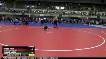80 lbs Round 4 - Tucker Lueck, Pursuit Wrestling Minnesota vs Caleb Mihm, Denver Wrestling Club