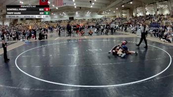 132 lbs Semis & 1st Wb (8 Team) - Tripp Haire, Anderson Co. High School vs Dontrell Perry, Millington Central High School