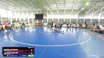 144 lbs Placement Matches (8 Team) - Austin Gyorkos, Michigan vs Jackson Weller, New Jersey