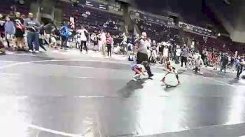 45 lbs Round 1 (4 Team) - Charlotte Jarman, Thorobred WC vs Layla Flowers, CO All Star