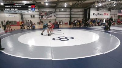 74 kg Cons. Sub-rd Of 32 - Marco Albanese, Bearcat Wrestling Club vs Brady Benham, Broncho Wrestling Club