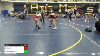 130 lbs Consy 6 - Bailey Emery, University-WV vs Naima Rodriguez, Fauquier-VA