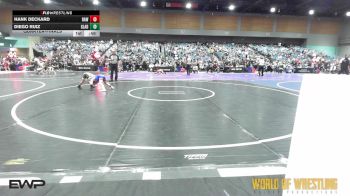 55 lbs Quarterfinal - Hank Deckard, Raw Wrestling Club vs Diego Ruiz, Gladiator Wrestling Club