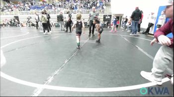 40 lbs Quarterfinal - Yahmiir DeJesus, Team Of Hard Knox vs Kolsen Ashley, Blackwell Wrestling Club