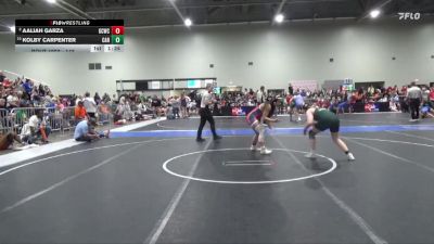 145 lbs Champ. Round 1 - Kolby Carpenter, Carroll vs Aaliah Garza, Garden City Wrestling Club