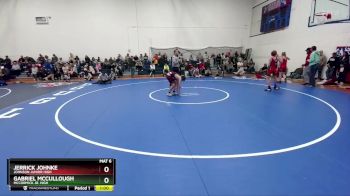 99-99 lbs Round 3 - Jerrick Johnke, Johnson Junior High vs Gabriel McCullough, McCormick Jr. High