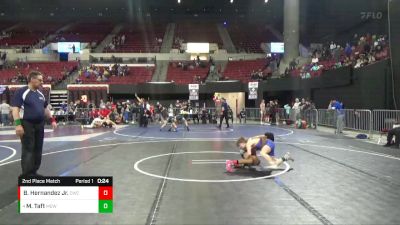 81 lbs 2nd Place Match - Maddox Taft, Mt Spokane Wrestling vs Bobby Hernandez Jr., Cody Wrestling Club