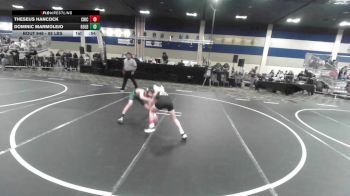 88 lbs Consi Of 16 #1 - Theseus Hancock, Chickens Wrestling vs Dominic Marmolejo, Gold Rush Wr Ac