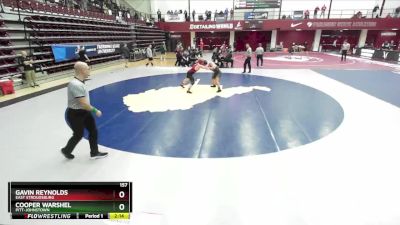 157 lbs Quarterfinal - Cooper Warshel, Pitt-Johnstown vs Gavin Reynolds, East Stroudsburg