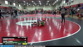 85 lbs Quarterfinal - Connor Bischof, MN Elite vs Daniel Corbin, LAW - Lacrosse Area Wrestlers